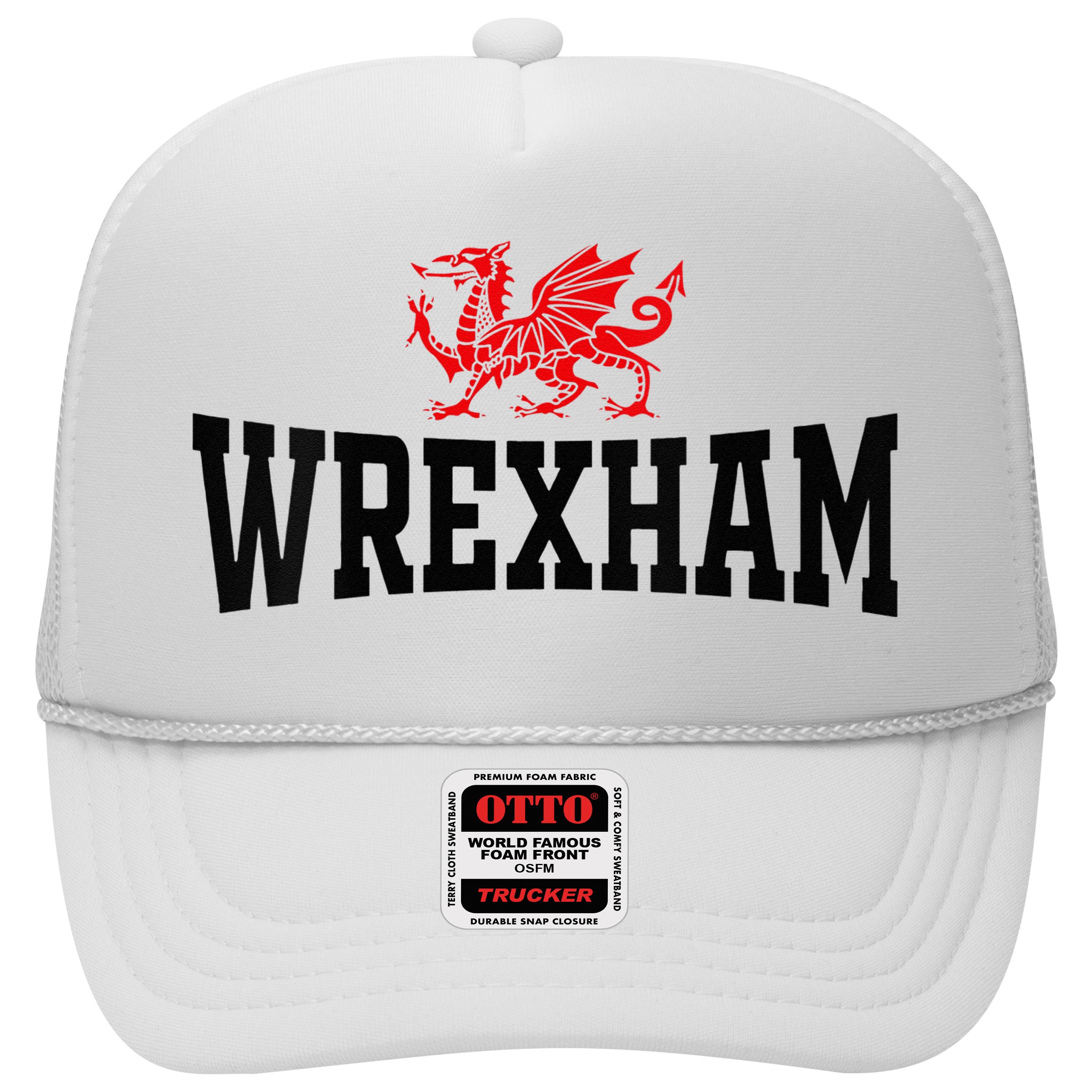 Wrexham Wales Red Dragon Wrecsam Hat