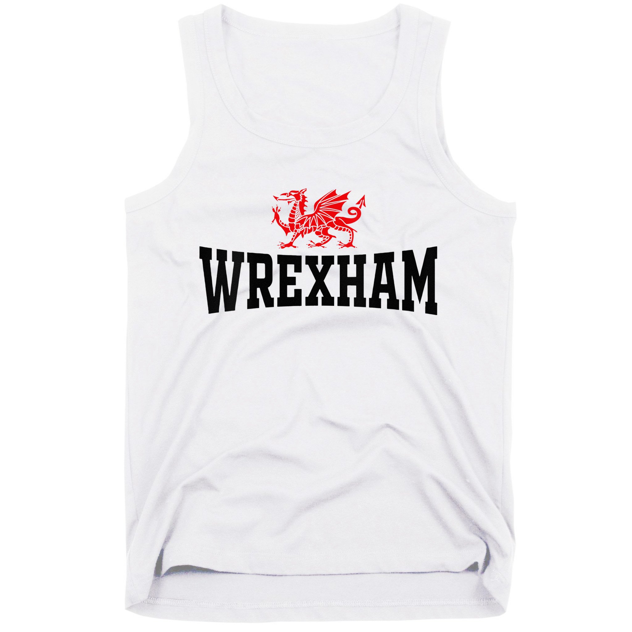 Wrexham Wales Red Dragon Wrecsam Tank Top
