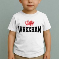 Wrexham Wales Red Dragon Wrecsam Toddler T-Shirt