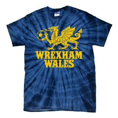 Wrexham Wales Red Dragons Soccer Futbol Tie-Dye T-Shirt