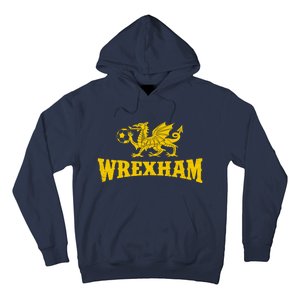 Wrexham Wales Red Dragons Soccer Futbol Hoodie