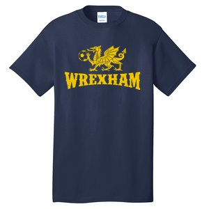 Wrexham Wales Red Dragons Soccer Futbol Tall T-Shirt