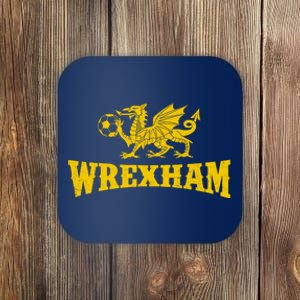 Wrexham Wales Red Dragons Soccer Futbol Coaster