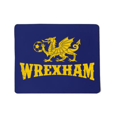 Wrexham Wales Red Dragons Soccer Futbol Mousepad