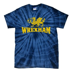 Wrexham Wales Red Dragons Soccer Futbol Tie-Dye T-Shirt