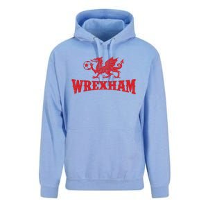 Wrexham Wales Red Dragons Soccer Futbol Unisex Surf Hoodie