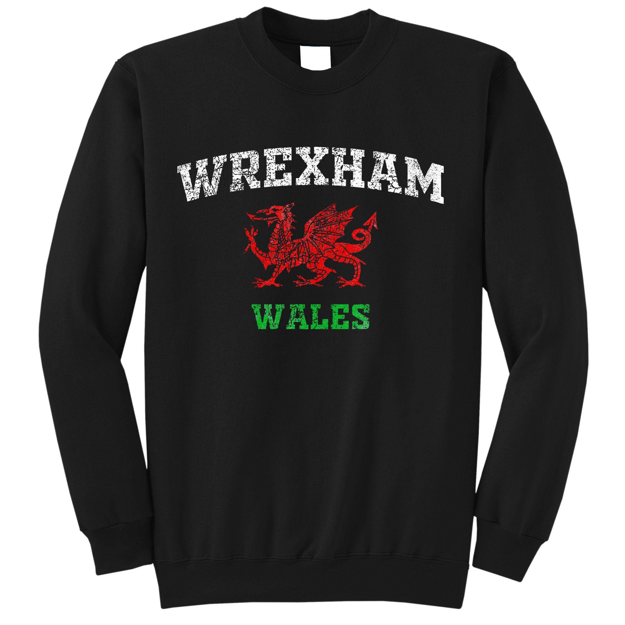 Wrexham Wales Retro Vintage Sweatshirt