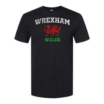 Wrexham Wales Retro Vintage Softstyle® CVC T-Shirt