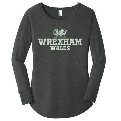 W.R.E.X.H.A.M Wales Retro Vintage Women's Perfect Tri Tunic Long Sleeve Shirt