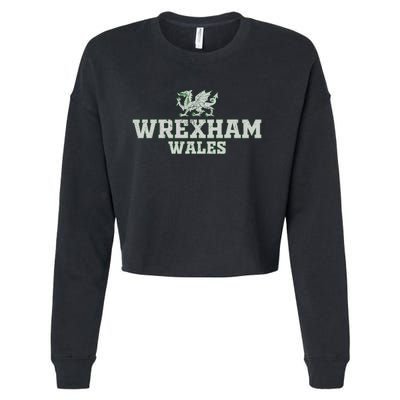 W.R.E.X.H.A.M Wales Retro Vintage Cropped Pullover Crew