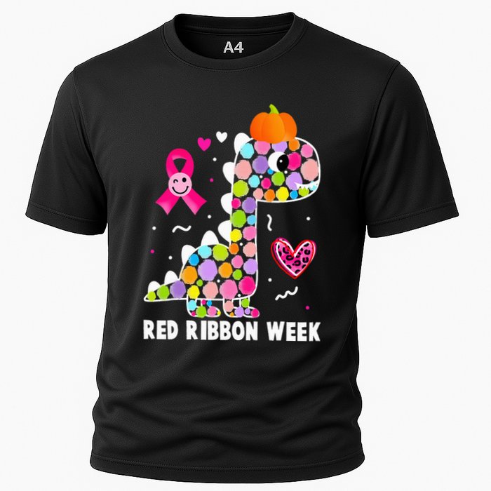 We Wear Red Ribbon Week Awareness Red Ribbon Week Cooling Performance Crew T-Shirt