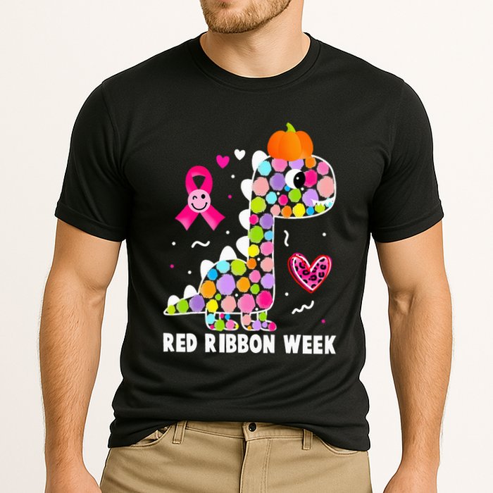 We Wear Red Ribbon Week Awareness Red Ribbon Week Cooling Performance Crew T-Shirt