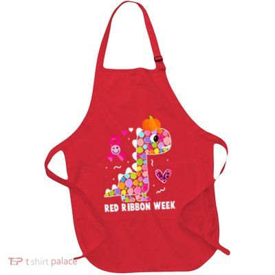 We Wear Red Ribbon Week Awareness Red Ribbon Week Apron