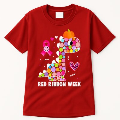 We Wear Red Ribbon Week Awareness Red Ribbon Week Tall T-Shirt