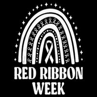 We Wear Red Ribbon Week Drug free red ribbon week Cooling Performance Crew T-Shirt