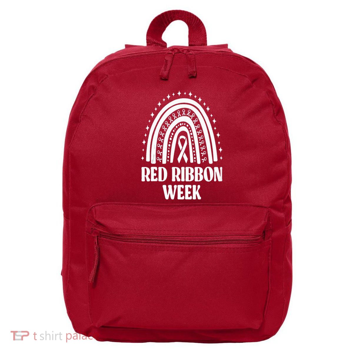 We Wear Red Ribbon Week Drug free red ribbon week 16 in Basic Backpack