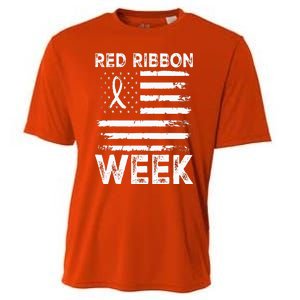 We Wear Red For Red Ribbon Week Awareness Cooling Performance Crew T-Shirt