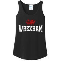 Wrexham Wales Red Dragon Souvenir Ladies Essential Tank