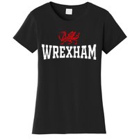 Wrexham Wales Red Dragon Souvenir Women's T-Shirt