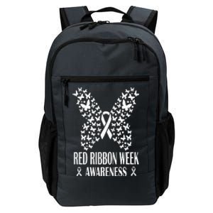 We Wear Red Ribbon Week Drug free Red Ribbon Week Awareness Daily Commute Backpack