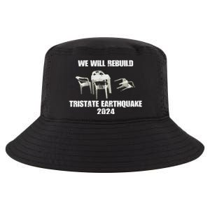 We Will Rebuild Tristate Earthquake 2024 I Survived Cool Comfort Performance Bucket Hat