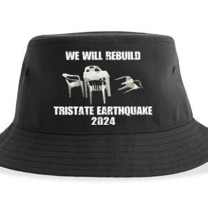 We Will Rebuild Tristate Earthquake 2024 I Survived Sustainable Bucket Hat