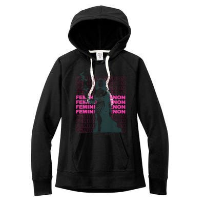 What We Really Need Is A Femininomenon Tees Femininomenon Kamala Harris 2024 Women's Fleece Hoodie