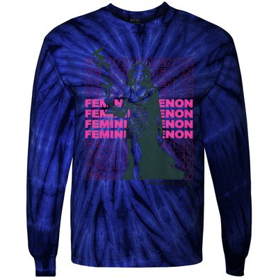 What We Really Need Is A Femininomenon Tees Femininomenon Kamala Harris 2024 Tie-Dye Long Sleeve Shirt