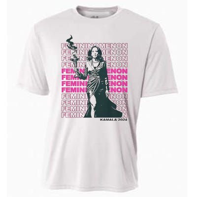 What We Really Need Is A Femininomenon Tees Femininomenon Kamala Harris 2024 Cooling Performance Crew T-Shirt