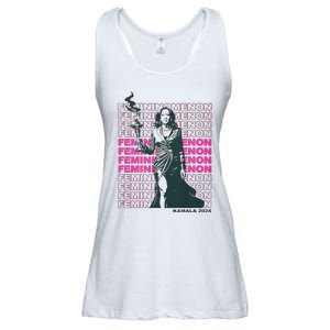 What We Really Need Is A Femininomenon Tees Femininomenon Kamala Harris 2024 Ladies Essential Flowy Tank