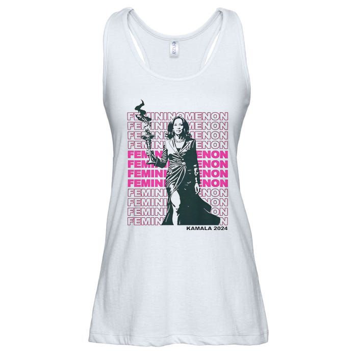 What We Really Need Is A Femininomenon Tees Femininomenon Kamala Harris 2024 Ladies Essential Flowy Tank