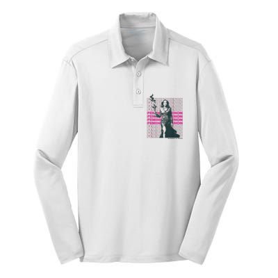 What We Really Need Is A Femininomenon Tees Femininomenon Kamala Harris 2024 Silk Touch Performance Long Sleeve Polo