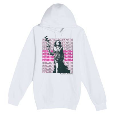 What We Really Need Is A Femininomenon Tees Femininomenon Kamala Harris 2024 Premium Pullover Hoodie