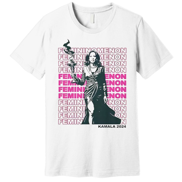 What We Really Need Is A Femininomenon Tees Femininomenon Kamala Harris 2024 Premium T-Shirt