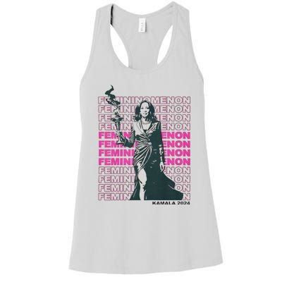 What We Really Need Is A Femininomenon Tees Femininomenon Kamala Harris 2024 Women's Racerback Tank