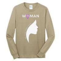 Woman We Rise Together, Gender Equality, Women's Rights Tall Long Sleeve T-Shirt