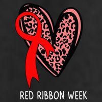 We Wear Red For Red Ribbon Week Awareness Leopard Cool Comfort Performance Bucket Hat