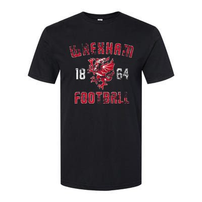 Wrexham Wales Rampant Welsh Dragon Softstyle® CVC T-Shirt