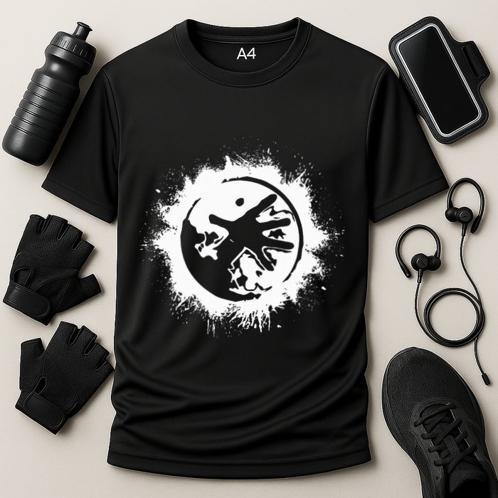 Wow Warlock Role Playing Gamer Cooling Performance Crew T-Shirt
