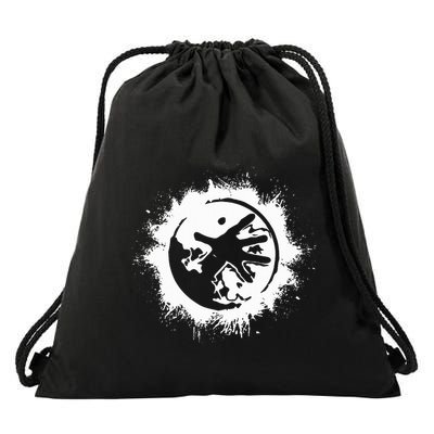 Wow Warlock Role Playing Gamer Drawstring Bag