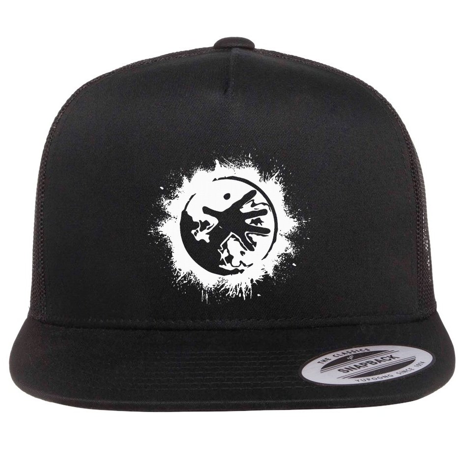 Wow Warlock Role Playing Gamer Flat Bill Trucker Hat