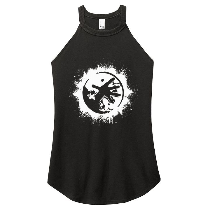 Wow Warlock Role Playing Gamer Women's Perfect Tri Rocker Tank