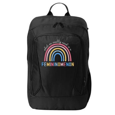 What We Really Need Is A Demininity Rainbow City Backpack