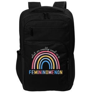 What We Really Need Is A Demininity Rainbow Impact Tech Backpack