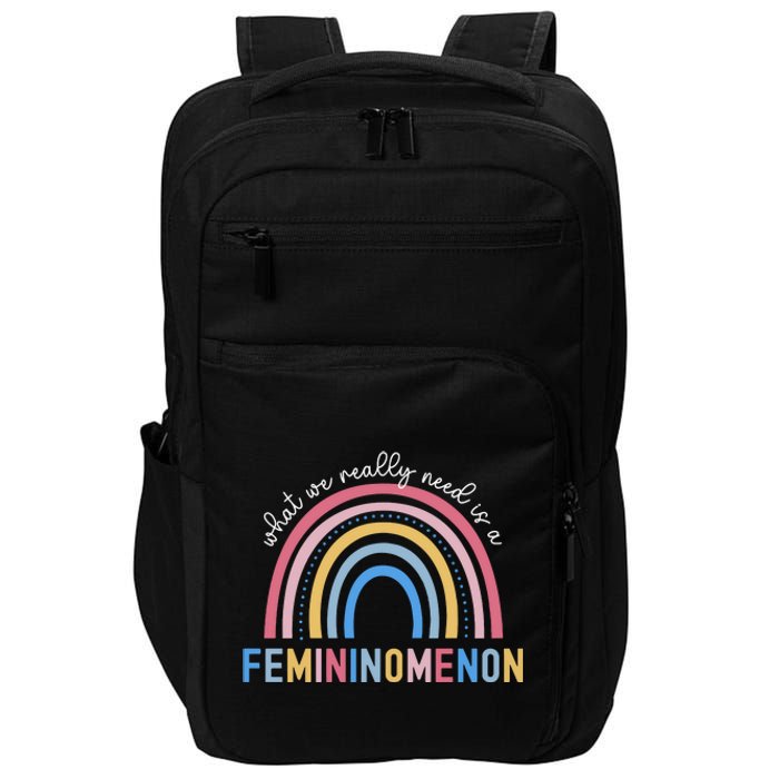 What We Really Need Is A Demininity Rainbow Impact Tech Backpack