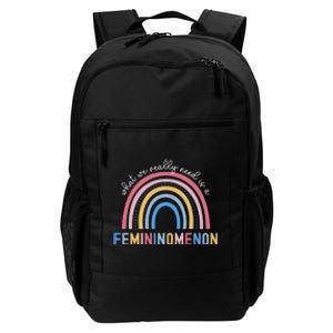 What We Really Need Is A Demininity Rainbow Daily Commute Backpack