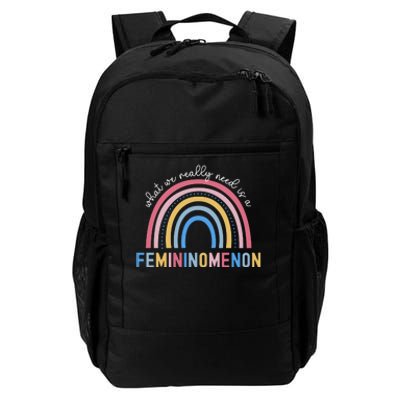 What We Really Need Is A Demininity Rainbow Daily Commute Backpack