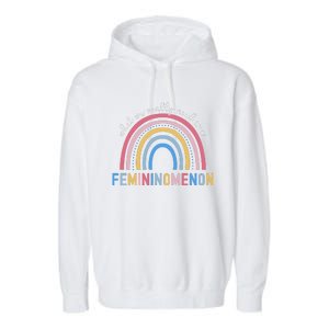 What We Really Need Is A Demininity Rainbow Garment-Dyed Fleece Hoodie