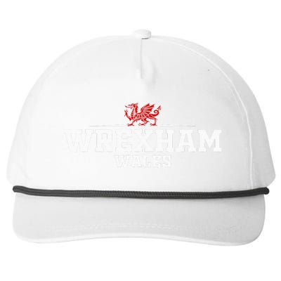 Wrexham Wales Retro Vintage  Snapback Five-Panel Rope Hat