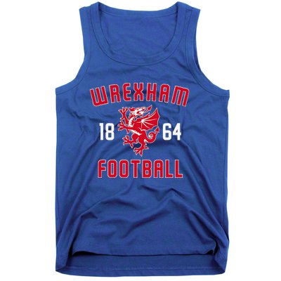 Wrexham Wales Rampant Welsh Dragon Tank Top